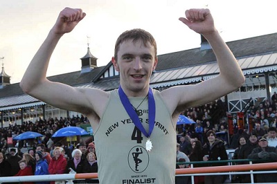 New Year Sprint winner Graeme Lister.