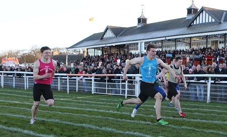 Ben Robbins wining the 144th New Year Sprint, January 2013